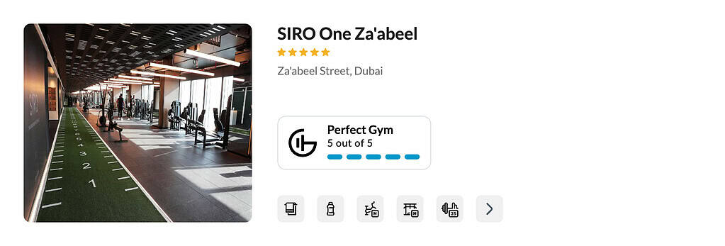 An amazing hotel gym at SIRO Dubai JBR. GymFactor 5/5 for travelers wanting to stay fit on the go.